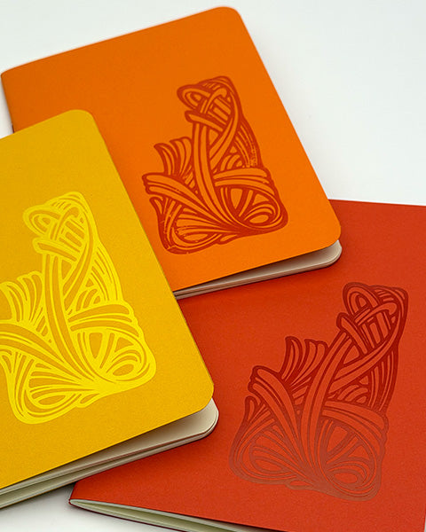 Art Nouveau "Cornice" pocket notebook