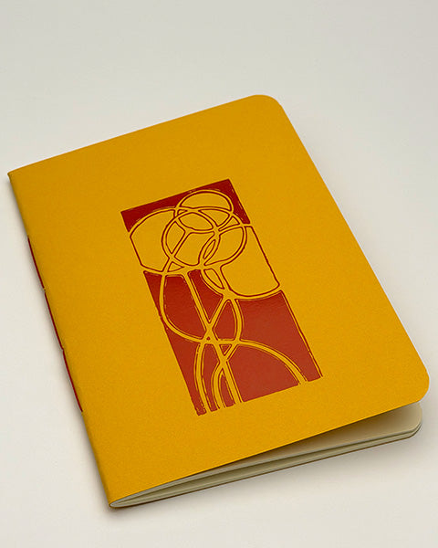 Art Nouveau "Flower" pocket notebook