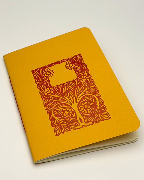 Art Nouveau " Tree" pocket notebook